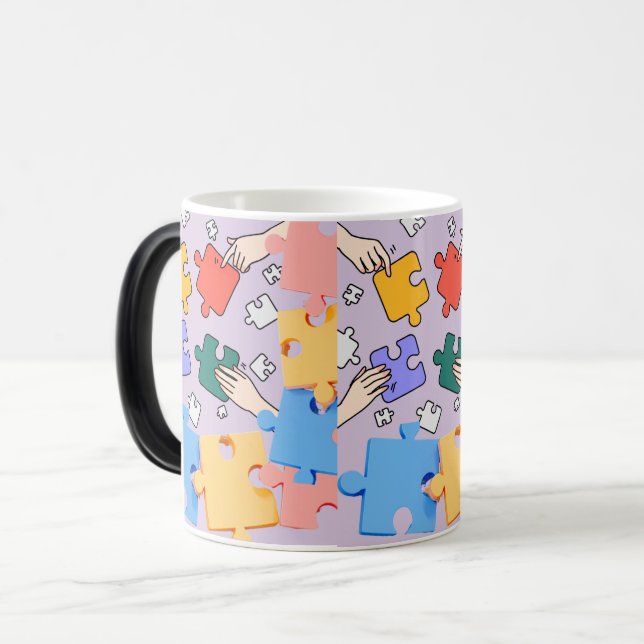 puzlles magic mug (Front Left)