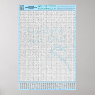 PUZZLE #4: Misspelled - Chaotic Poster