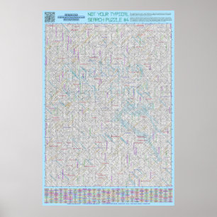 PUZZLE #4: Misspelled - Diabolical Solved Poster