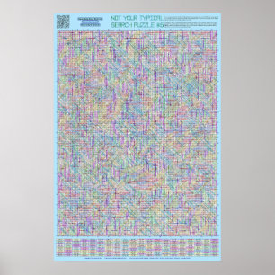 PUZZLE #6: Animal Groups - Diabolical Solved Poster