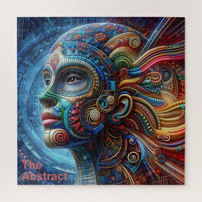 Puzzle - Abstract art (Vertical)