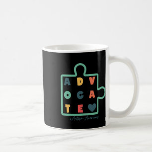 Puzzle Advocate Autism Awareness Autism Support Coffee Mug