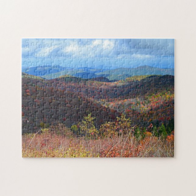 puzzle - Autumn View, Blue Ridge Parkway (Horizontal)