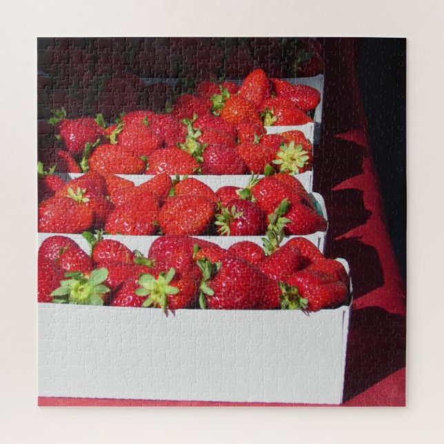 Puzzle - Baskets of Strawberries (Vertical)