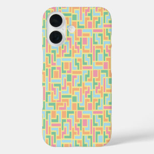 Puzzle Blocks iPhone 16 Case
