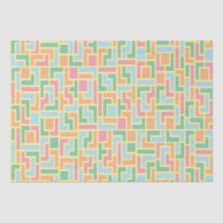 Puzzle Blocks Tissue Paper