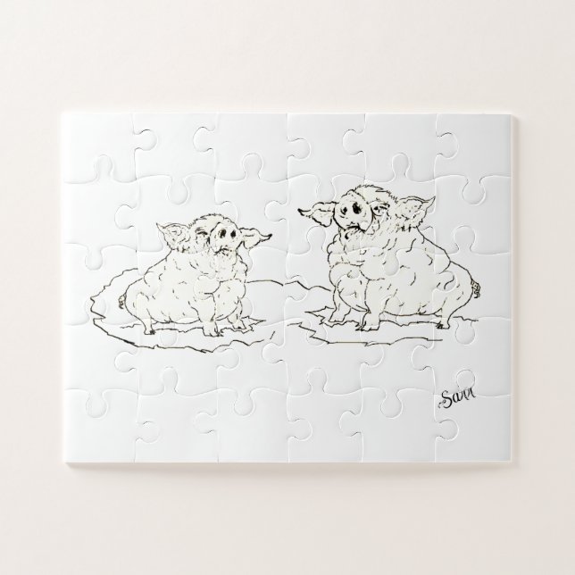 Puzzle  : Buddies  (Horizontal)