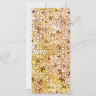 Puzzle Butterflies and Daisies-Browns by STaylor