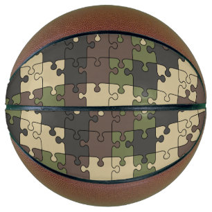 Puzzle camouflage Basketball
