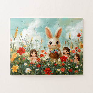 Puzzle Child 30 Pieces - Hunting Easter Eggs