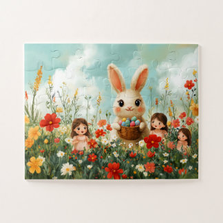 Puzzle Child 30 Pieces - Hunting Easter Eggs