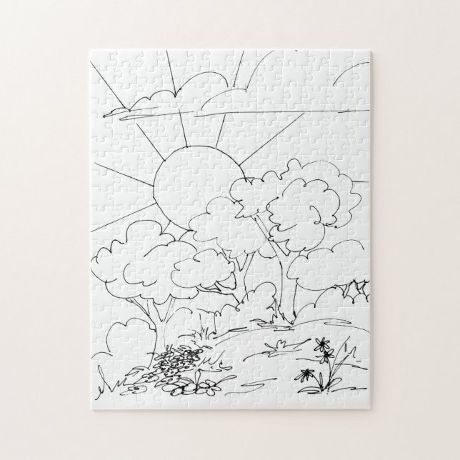 Puzzle - Colour your Dawn (Vertical)