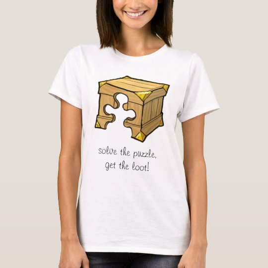 Puzzle Crate w/text T-Shirt