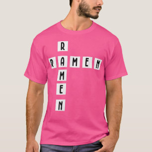 Puzzle & Crossword Funny Ramen Ramen T-Shirt