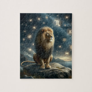 Puzzle de 110 piezas, signo zodiacal: Leo