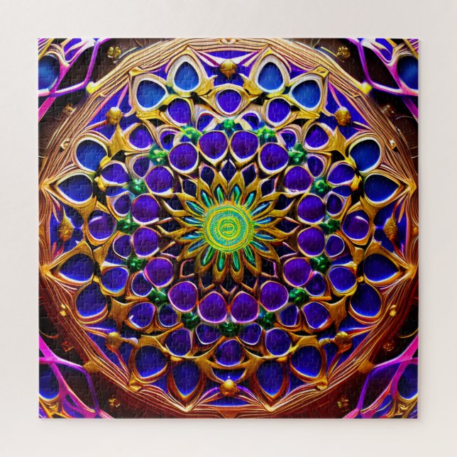 puzzle de mandala (Vertical)