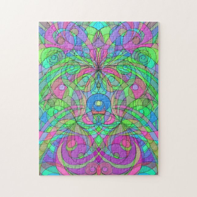 Puzzle Ethnic Style (Vertical)