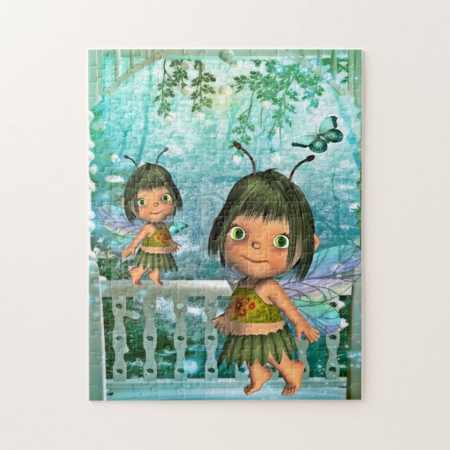 Puzzle Fantasy Fairy Girls (Vertical)