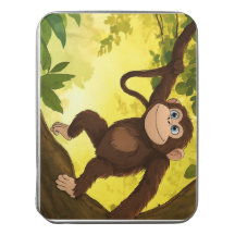 puzzle for kids - monkey in a tree