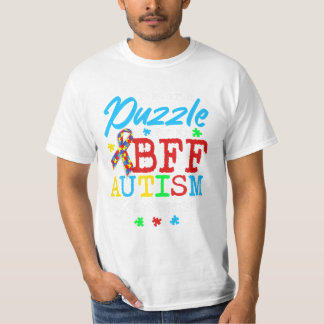 Puzzle For My BFF Proud Autism T-Shirt