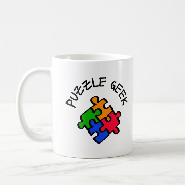 Puzzle Geek        Coffee Mug (Left)