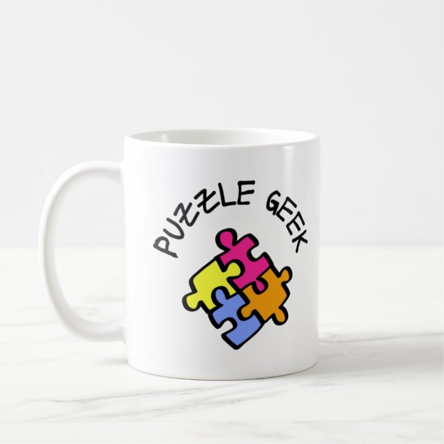 Puzzle Geek       Coffee Mug (Left)