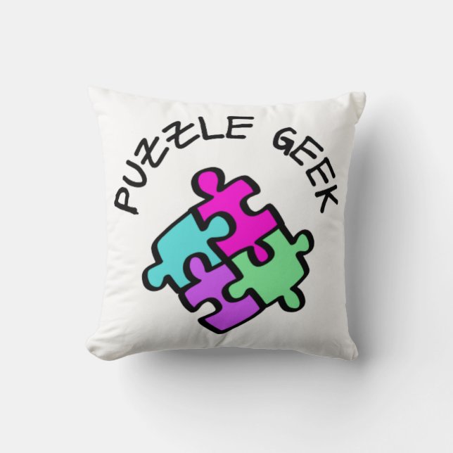 Puzzle Geek     Cushion (Front)