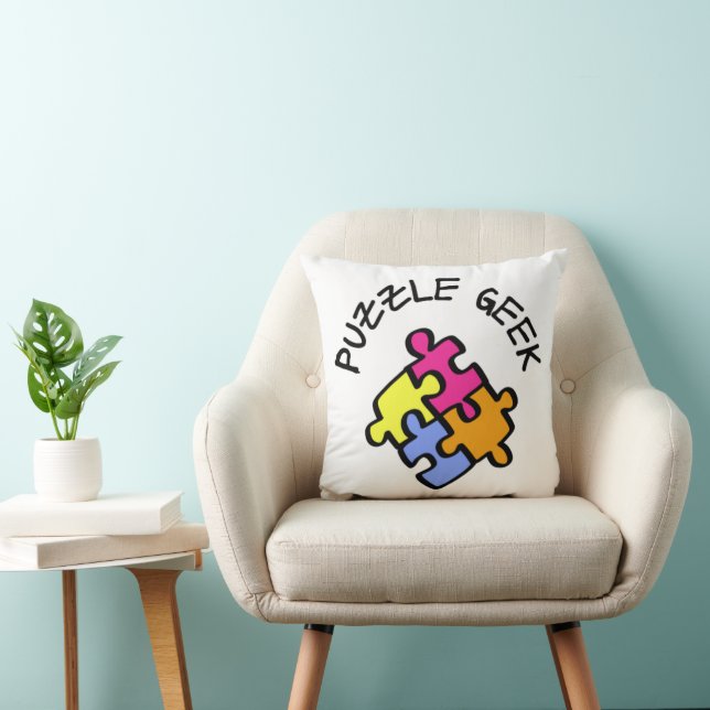 Puzzle Geek        Cushion (Chair)