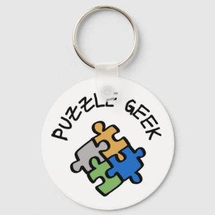 Puzzle Geek Key Ring