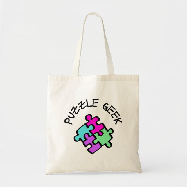 Puzzle Geek        Tote Bag (Front)