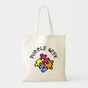 Puzzle Geek         Tote Bag