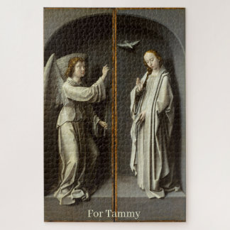 PUZZLE Gerard David Archangel Gabriel & The Virgin