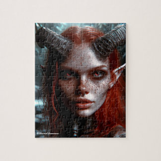 Puzzle: gingerhead demoness jigsaw puzzle