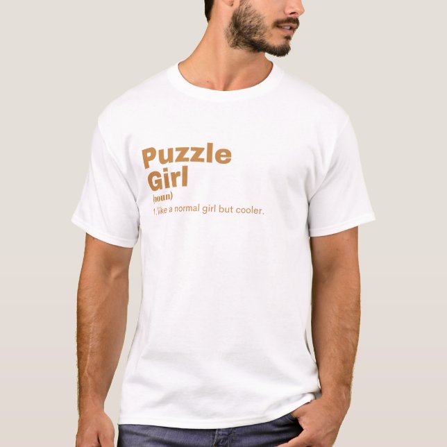 Puzzle Girl - Puzzle T-Shirt (Front)