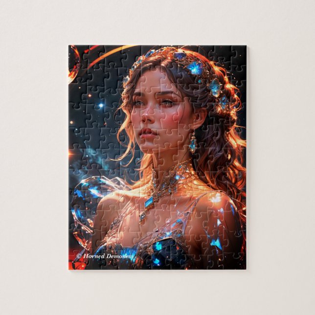 Puzzle: gorgeous fantasy girl jigsaw puzzle (Vertical)