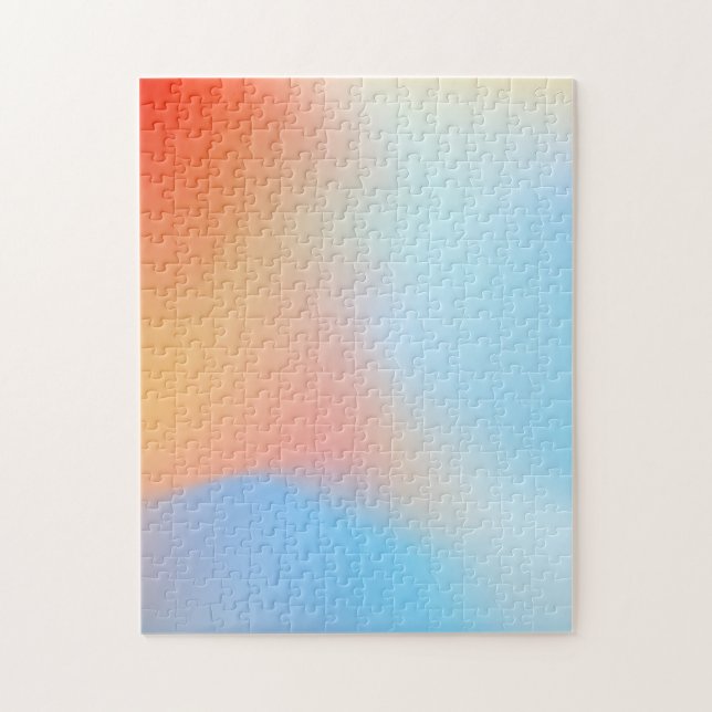 Puzzle gradient colors colorblind exercises (Vertical)