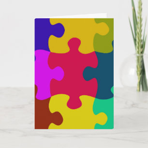 Puzzle Greeting Card