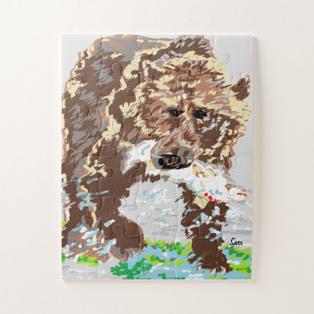 Puzzle  / Grizzly Bear (Vertical)