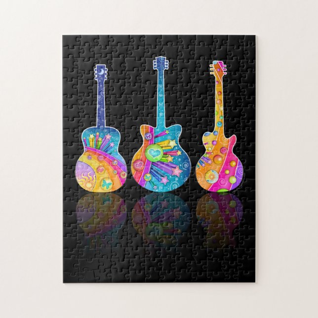 PUZZLE - GUITAR REFLECTIONS (Vertical)
