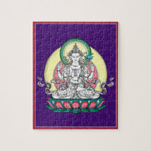PUZZLE IN TIN -  Chenrezig - Buddha of Compassion