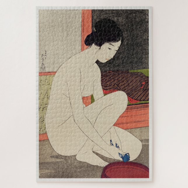 PUZZLE : JAPANESE WOODBLOCK : SHINSUI ITŌ  (Vertical)