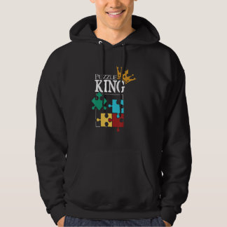Puzzle King Jigsaw Puzzle  Puzzle Pieces Hoodie