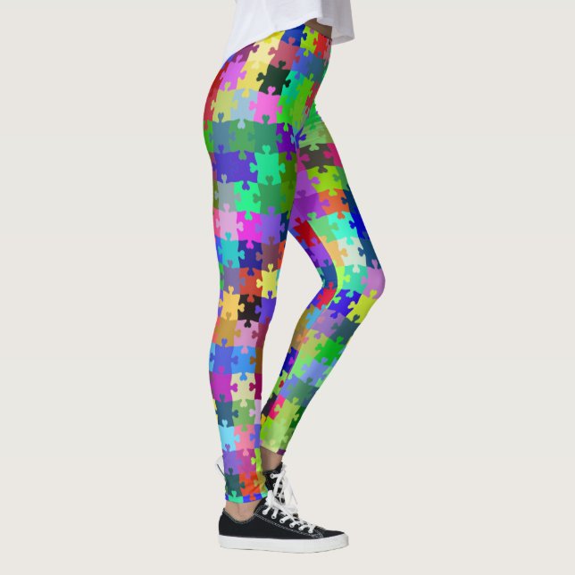  Puzzle Leggings (Right)