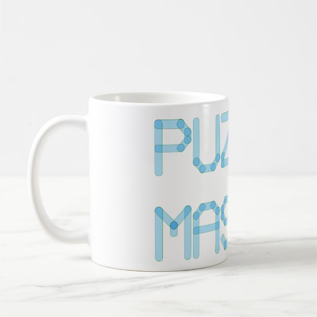 PUZZLE MASTER COFFEE MUG (Left)