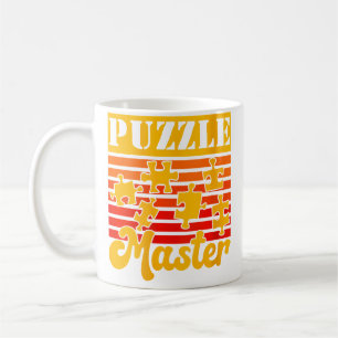 Puzzle Master Funny Jigsaw Puzzle Puzzler Coffee Mug