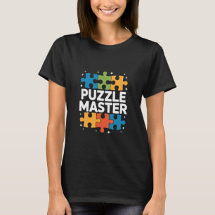 Puzzle Master Jigsaw Enthusiasts T-Shirt