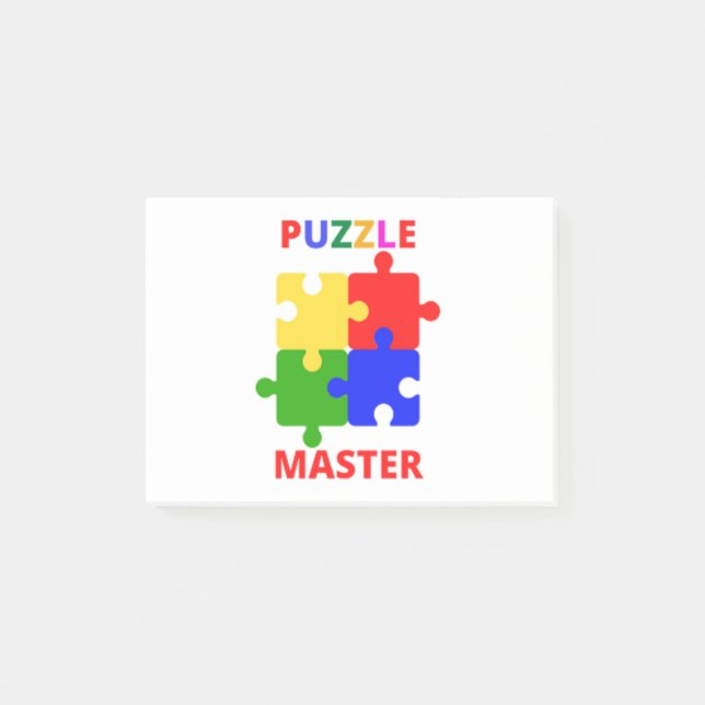 Puzzle Master Post-it Notes (Front)