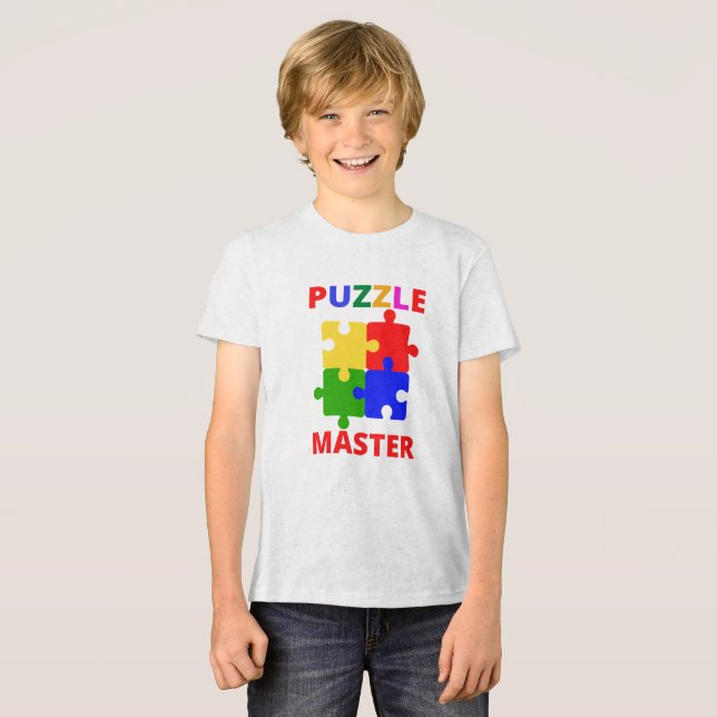 Puzzle Master Tri-Blend Shirt (Front Full)