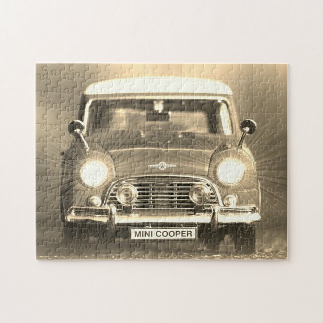 Puzzle Mini Cooper Car (Horizontal)