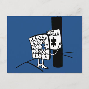Puzzle Missing Postcard